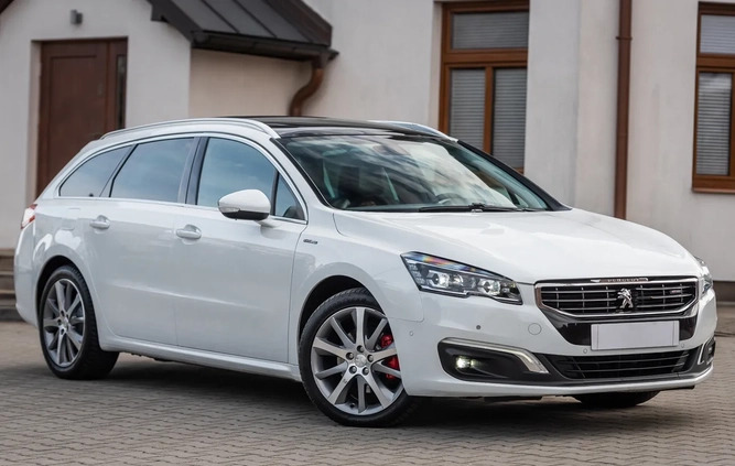 Peugeot 508 cena 53900 przebieg: 190123, rok produkcji 2019 z Ropczyce małe 466